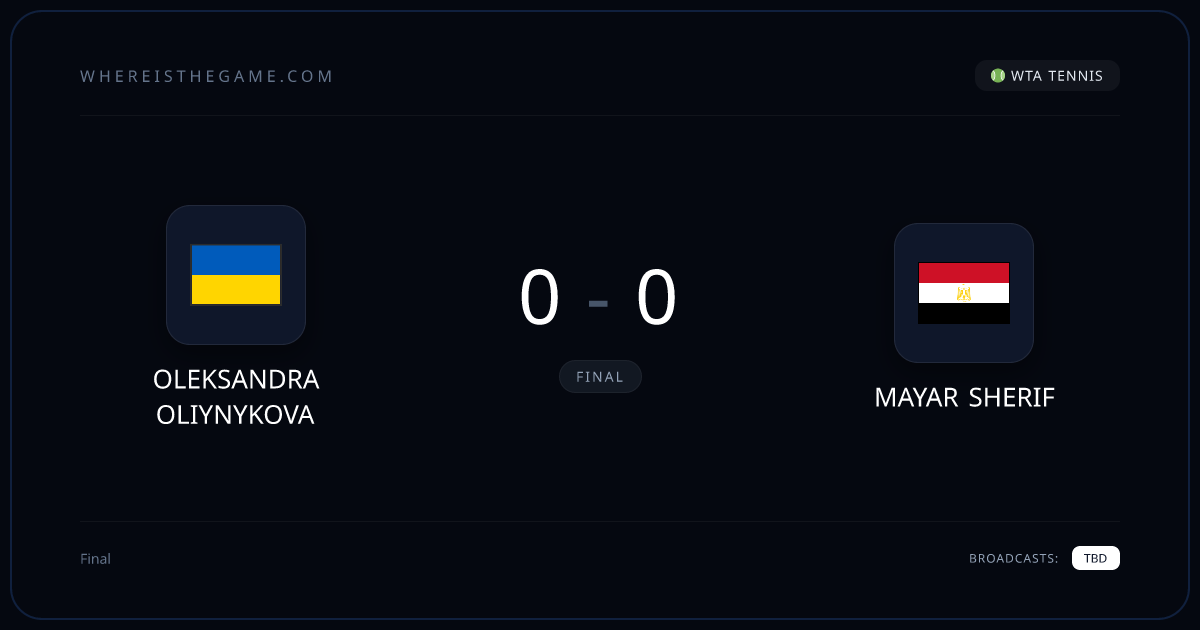 oleksandra-oliynykova-vs-mayar-sherif-live-stream-tv-schedule-2026